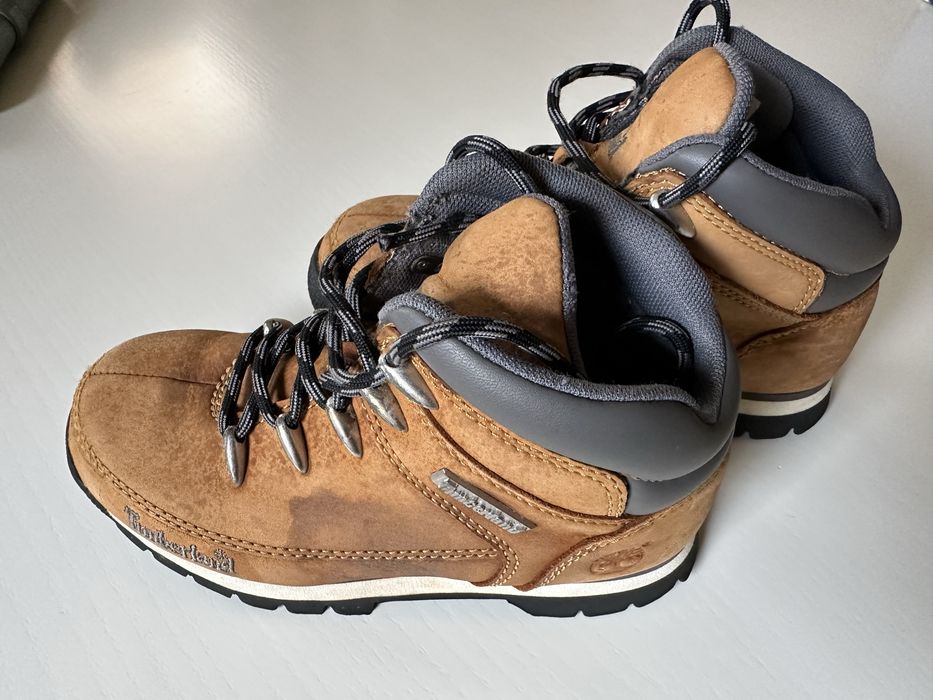 Vand ghete copii Timberland maro, marimea 32