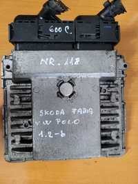 ECU Calculator Motor Skoda Fabia 1.2, 03F906070AM, 5WP44630, SIMOS 10.