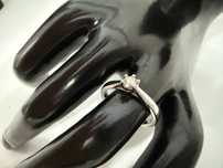 Inel Logodna Teilor aur 18k cu diamant natural