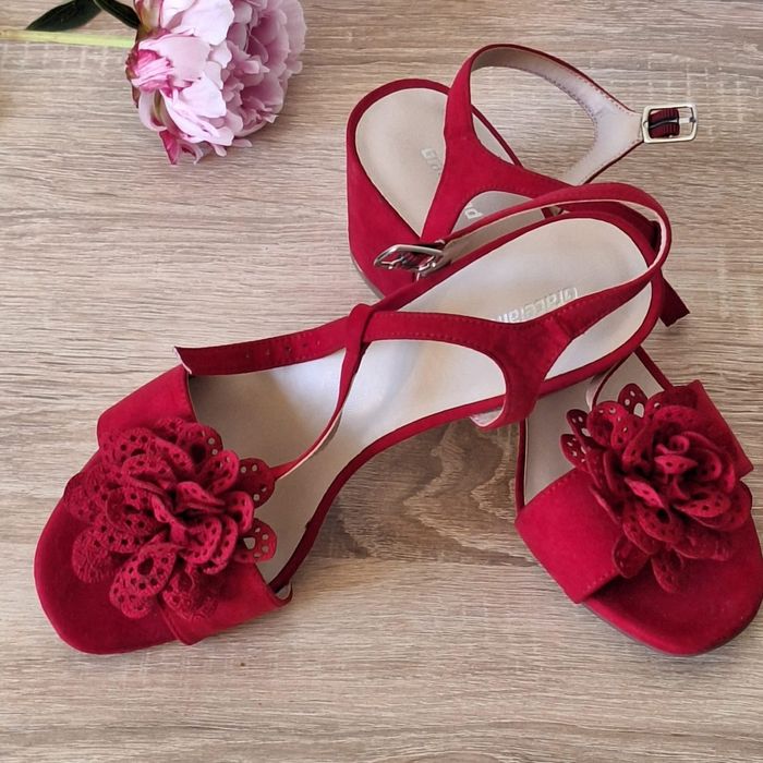 Sandale elegante roșii