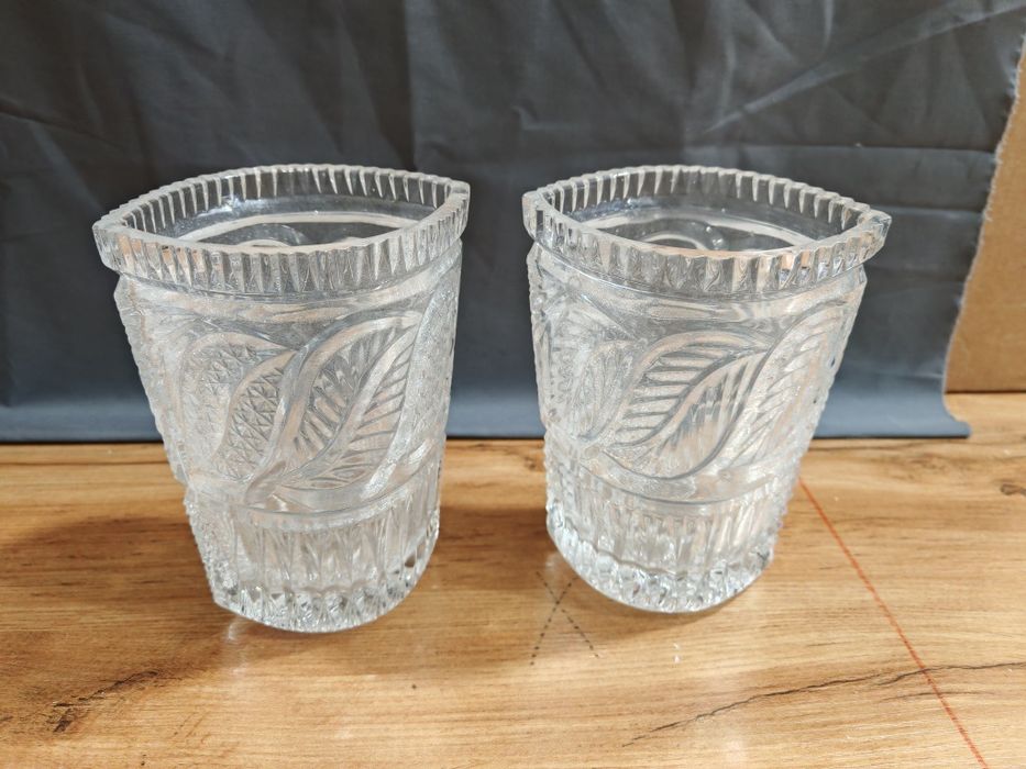 Вазы хрустальные советских времён.