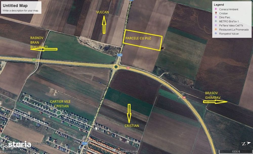 Parcele cu PUZ Cristian