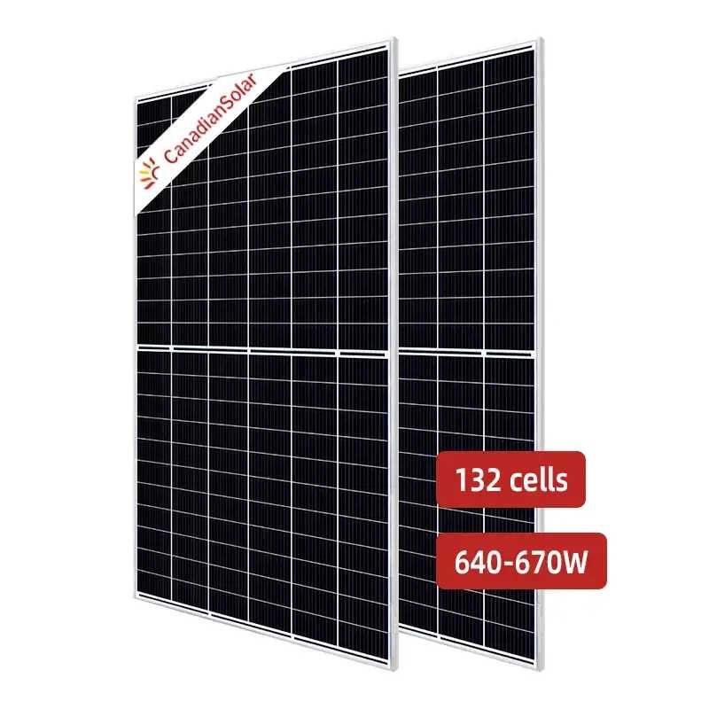 Panouri fotovoltaice Canadian Solar 660W - HiKu7 Mono(CS7N-660MS)