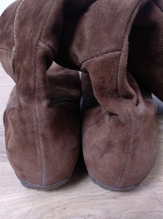 Cizme din piele intoarsa 38