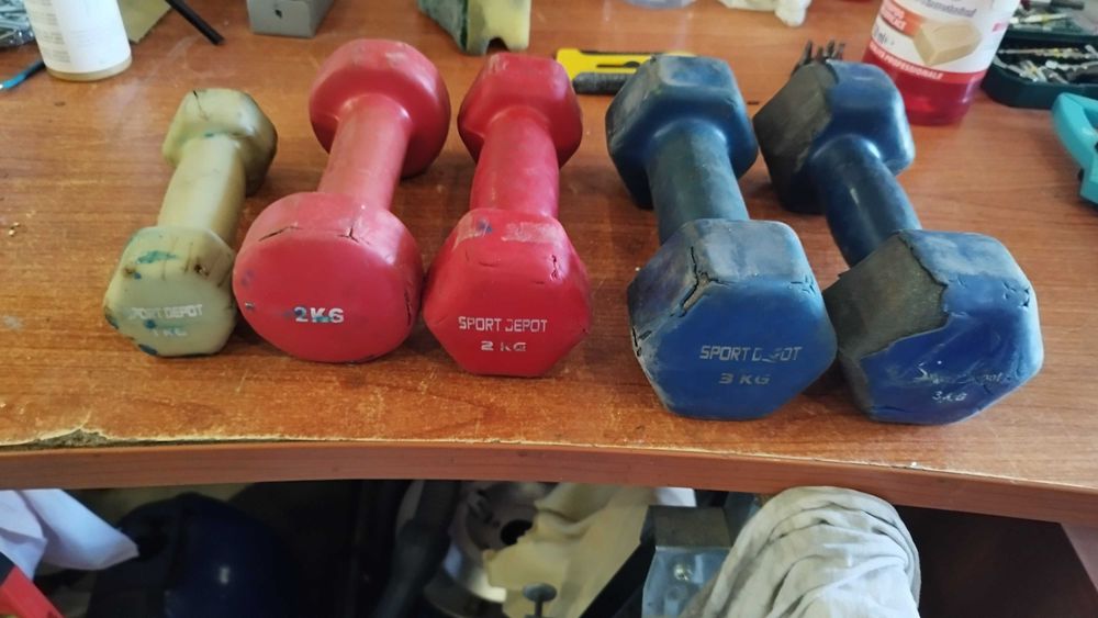 Гирички по 1кг, 2кг, 3кг - фитнес дъмбели