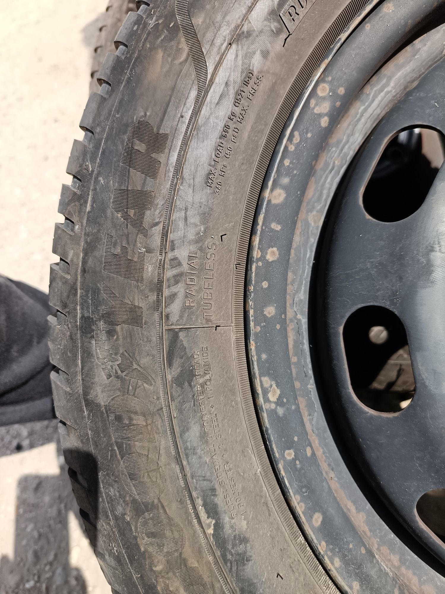 Anvelope 4sezoane ms 195 65 15 goodyear 2020 6.8mm