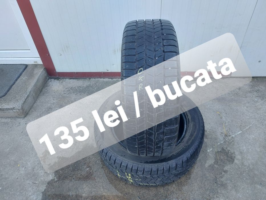 135 lei bucata! Doua anvelope M+S/IARNA 235 55 18 Continental! 7 mm