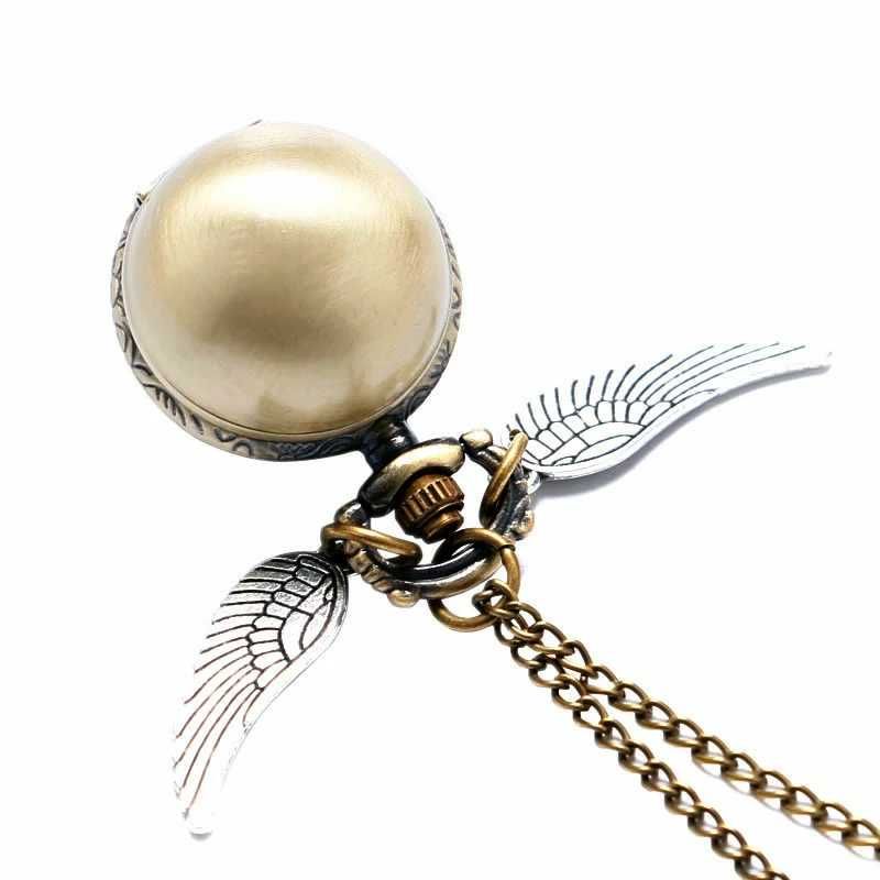 CEAS de buzunar cu lantisor Casual Harry Potter Golden Snitch Pocket