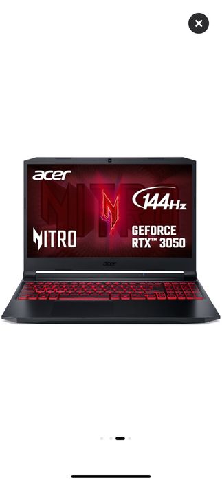 Laptop Gaming Acer Nitro 5 Ryzen 5 5600H RTX 3050 16GB 3200Mhz