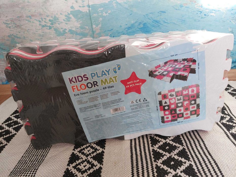 NOU Covor moale tip puzzle bebe, Pepco