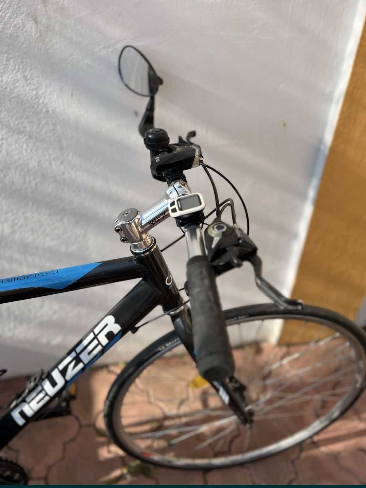 Bicicleta semi cursiera Neuzer 3 x 9 viteze schimbatoare Shimano