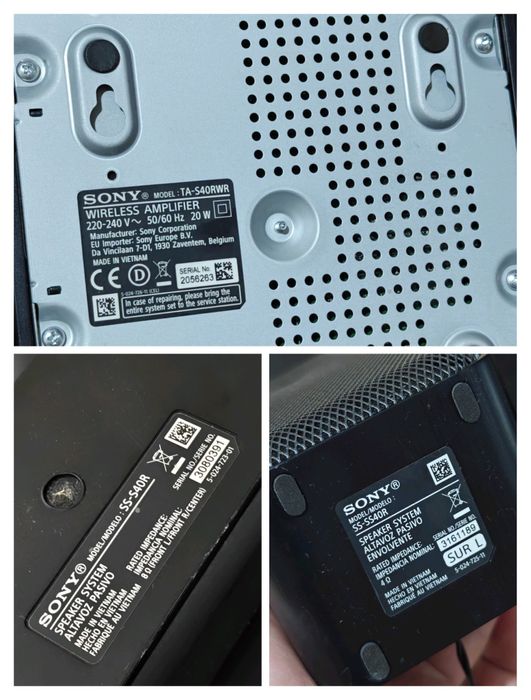 Soundbar SONY HT-S40R, 5.1, 600W, Bluetooth, Dolby Audio, Home Cinema