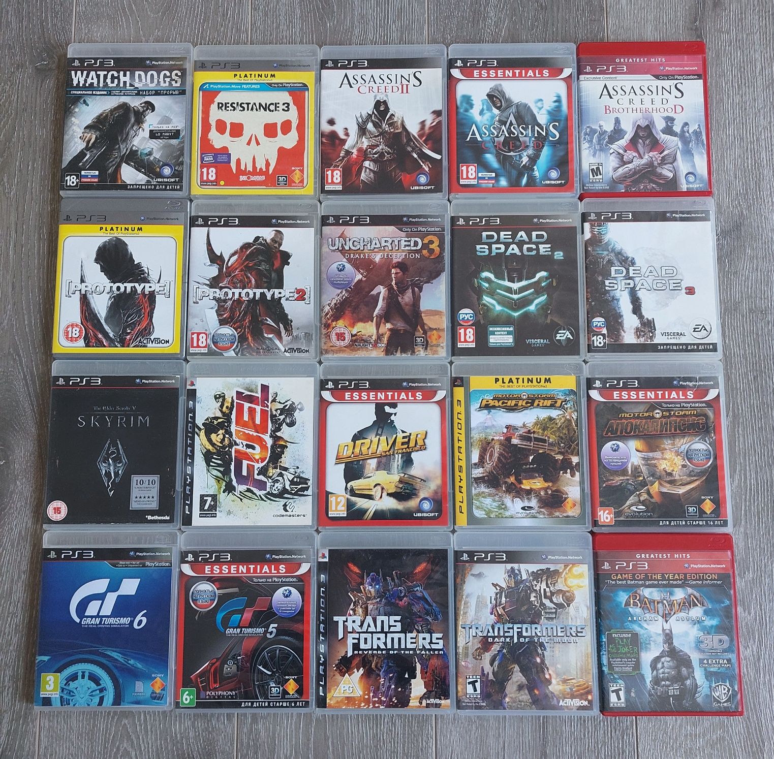 Диски Playstation 3