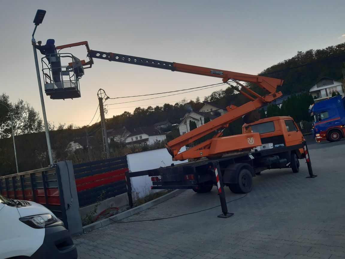 Camion MAN cu Nacela Herkules , PRB 24 metri