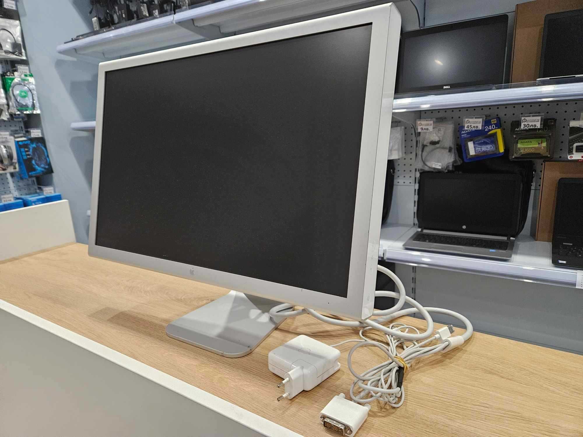 +Гаранция! Монитор Apple Cinema HD Display A1082 23" 1920x1200