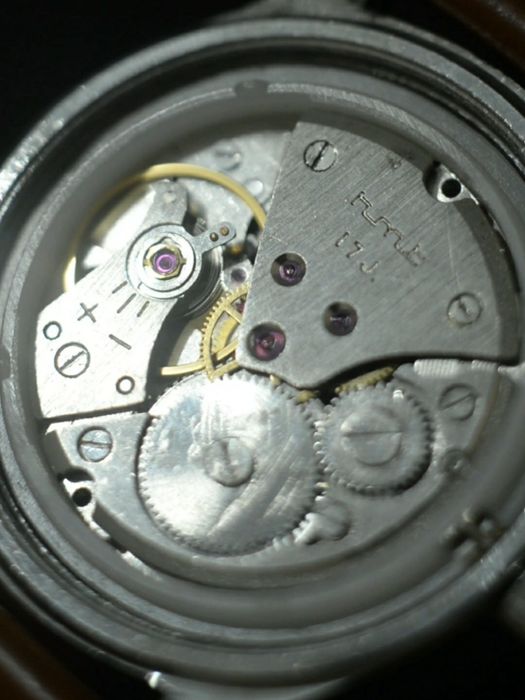 Ceas mecanic hmt Pilot 17 jewels