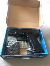 Pistol full metal puternic 4J modificat, garantie