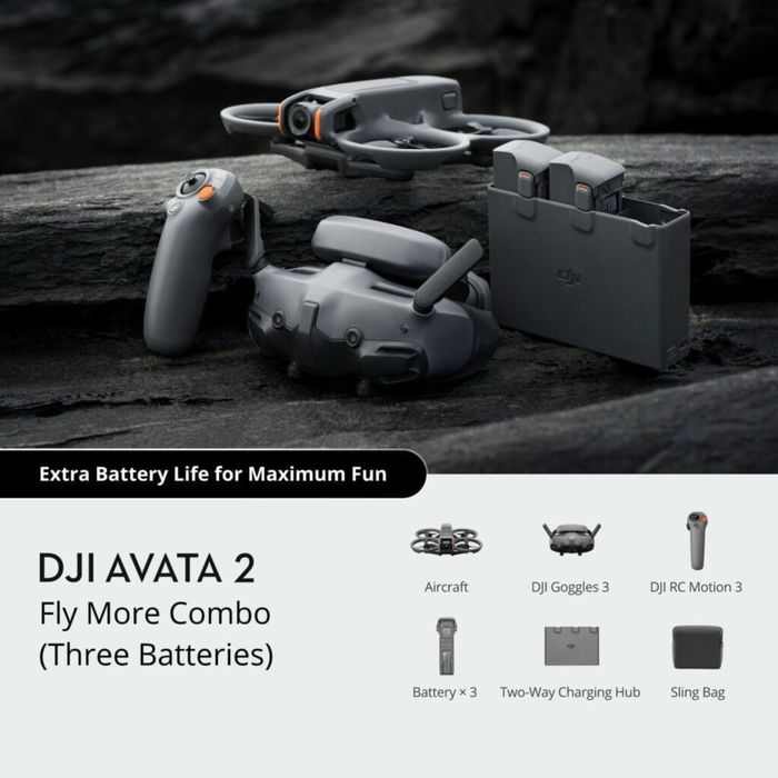 Dji Avata 2 Full more combo