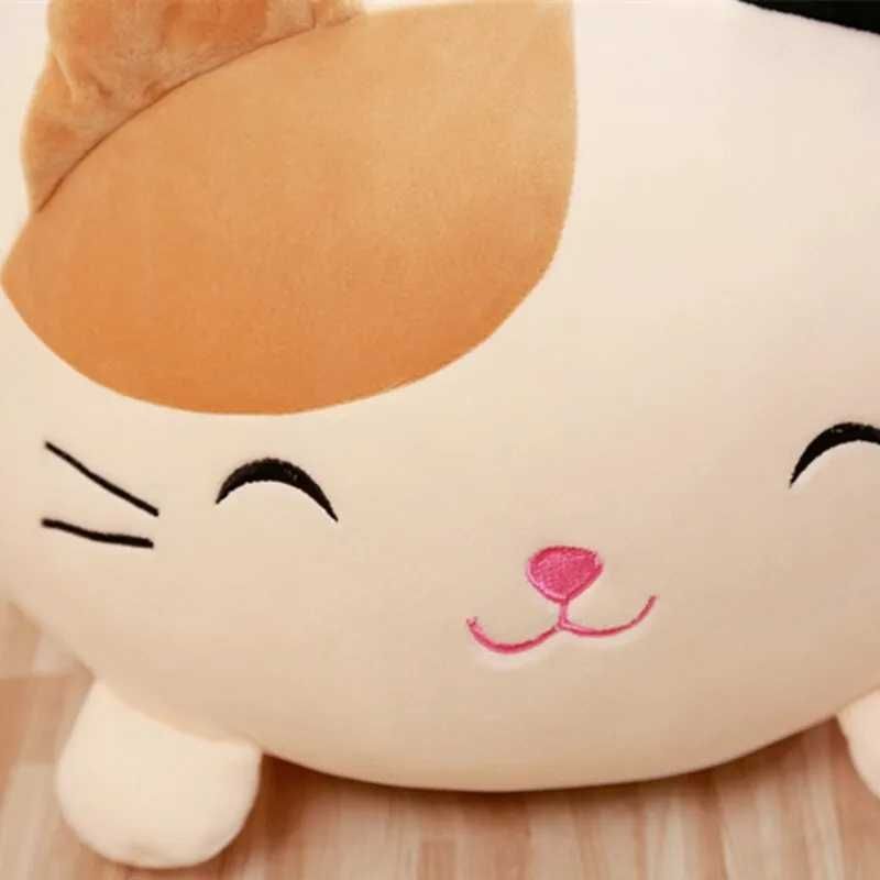 Jucărie pluș squishy virală Pisi kawaii 28cm