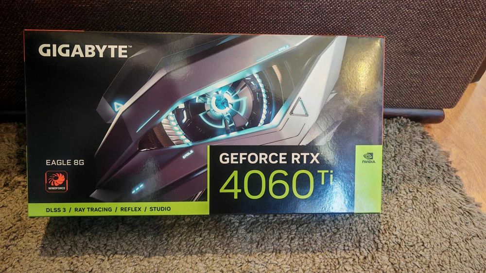 Видео карта Gigabyte RTX 4060 Ti EAGLE OC 8GB GDDR6