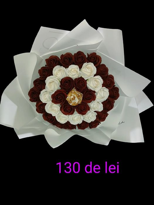 Aranjamente cu trandafiri de săpun