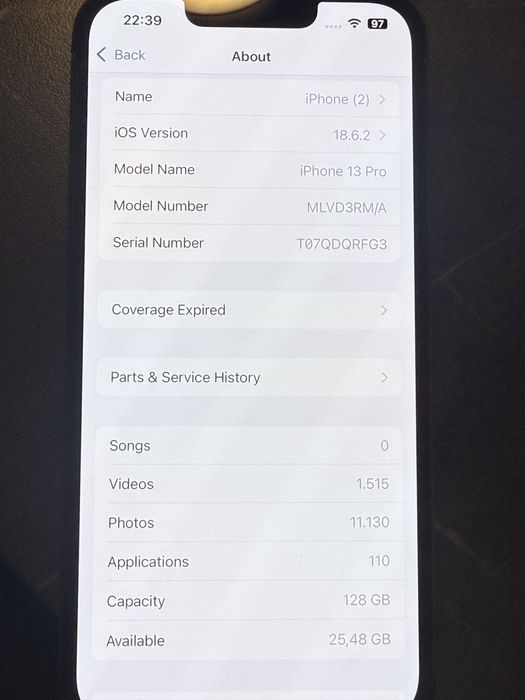 Iphone 13 Pro 128 gb