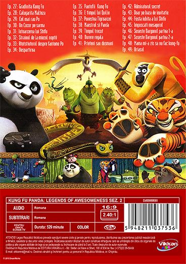 Kung Fu Panda: Legendele Teribilității Sezonul 2