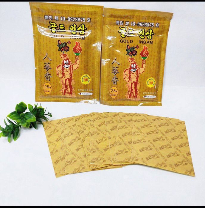 Женьшень пластырь