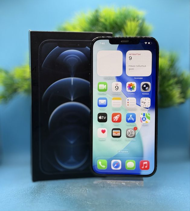Apple iPhone 12 Pro Max, 128GB, 5G, Pacific Blue