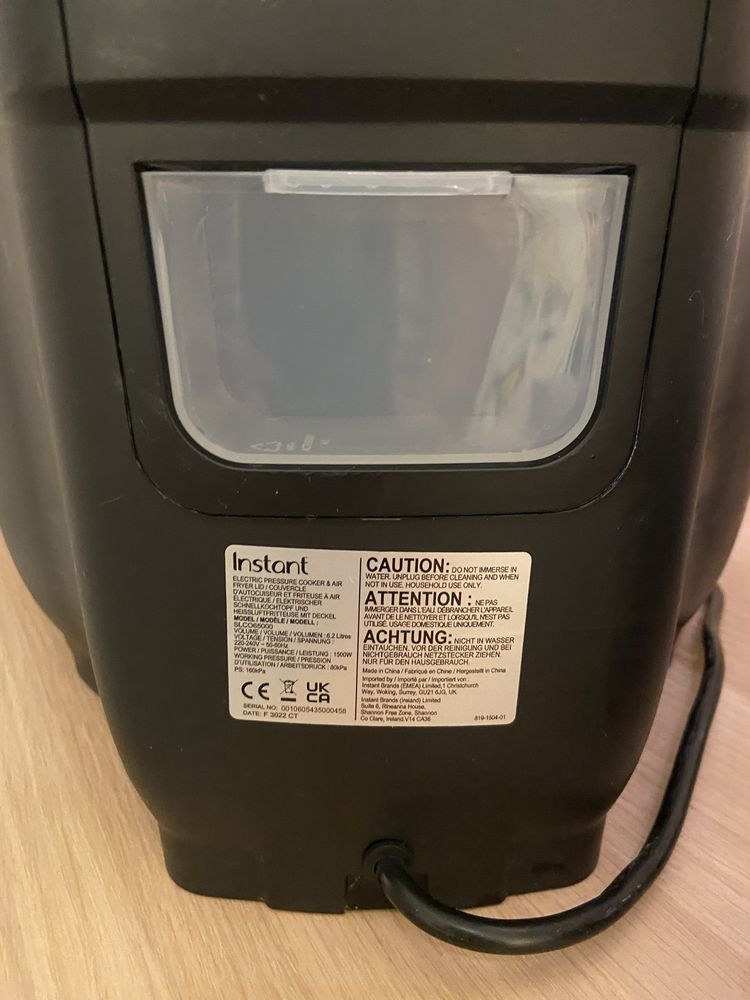 Instant Pot Duo Crisp Ultimate Lid 6,5l