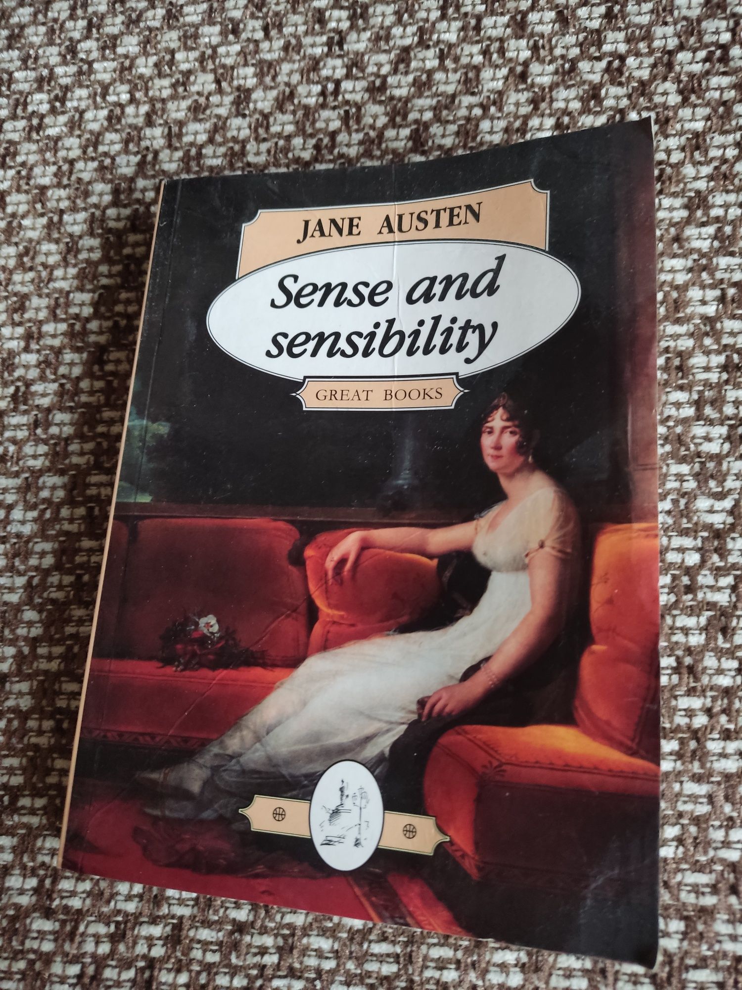 Книга Jane Austen Sense and Sensability на англ