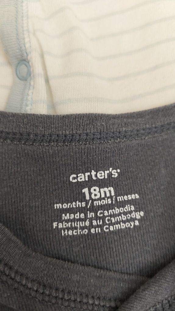 Комплект бодиков Дино carters 18 мес.