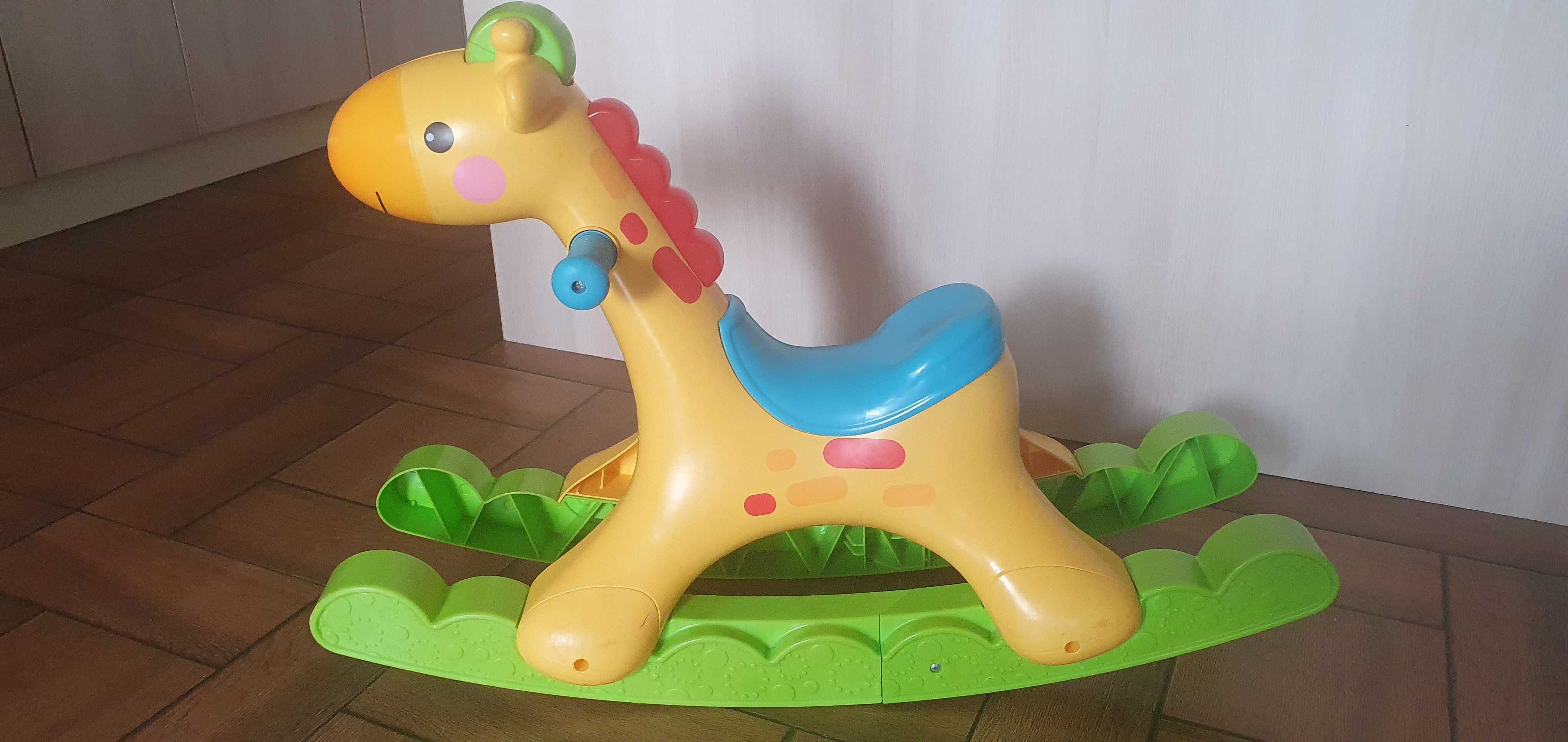 Детски люлеещ се жираф Fisher Price Ride-On Toy Rockin Tunes Giraff
