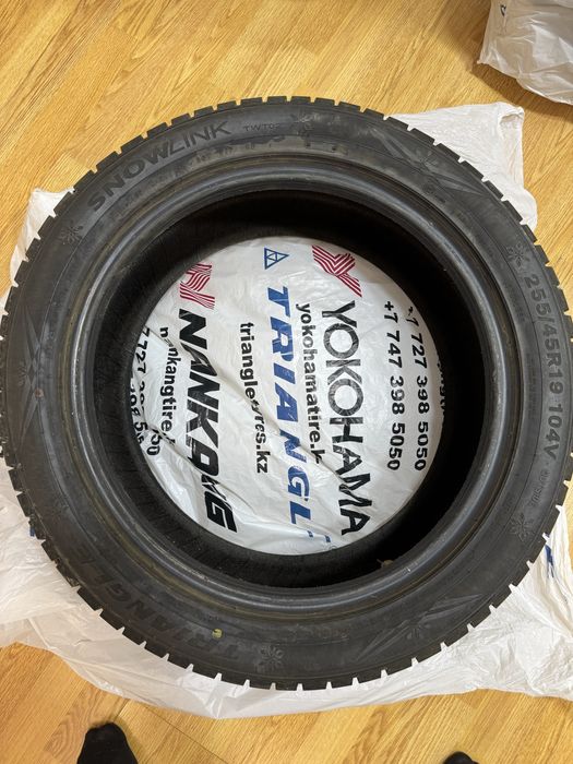 Шины пара зимние 255/45/19 triangle