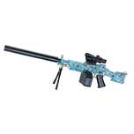 Pistol electric cu bile de gel 5000 bile,ochelari de protectie,nou