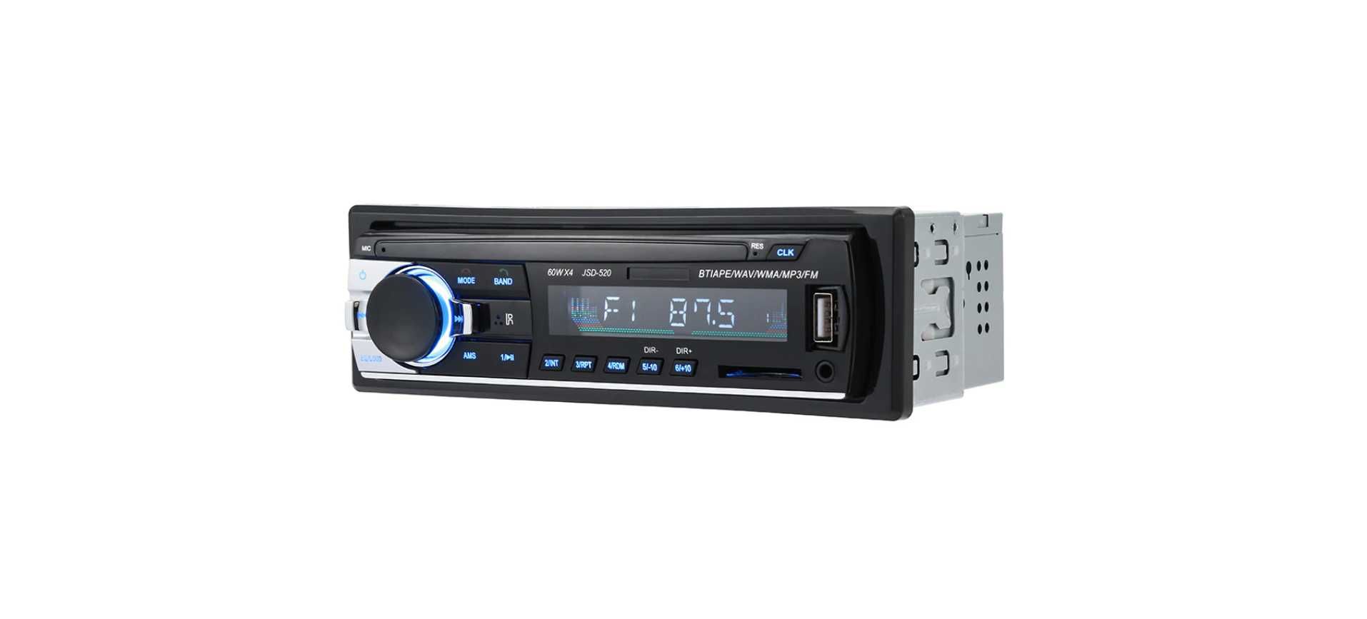 Player MP3 MP5 auto JSD-520, 4x60W,Radio Bluetooth, Auxiliar, USB