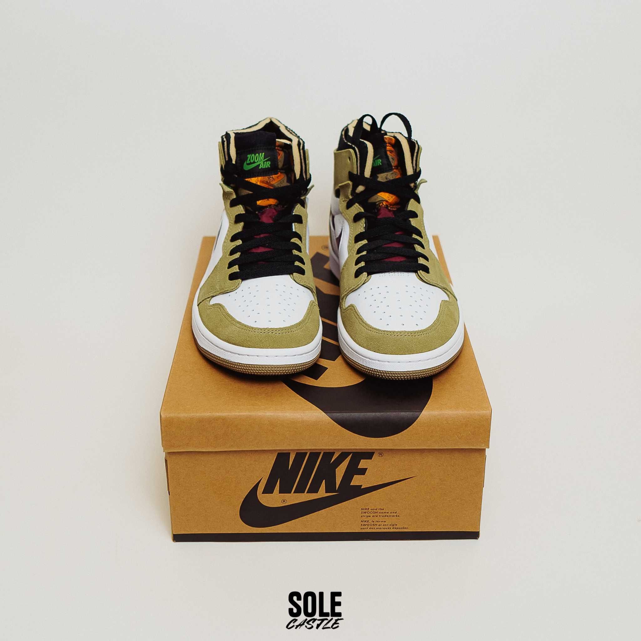Nike Air Jordan 1 Zoom CMFT High 'Neutral Olive (nu supreme sau vlone)