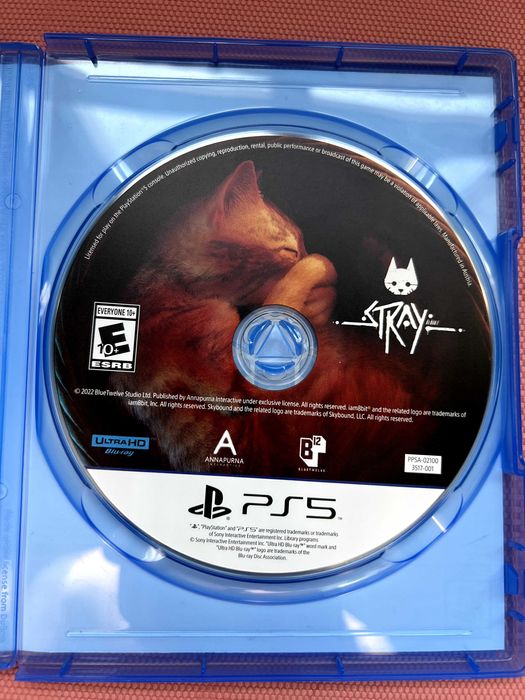 PS5 Stray игра на диске