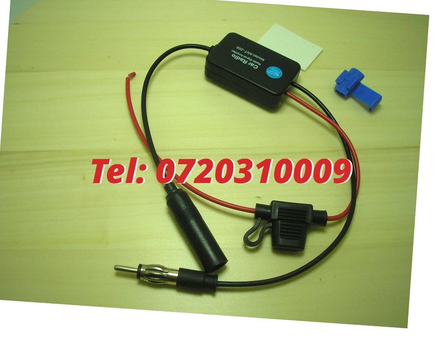 Amplificator Pentru Semnal Antena Radio Auto Camioane Etc Fm 12v