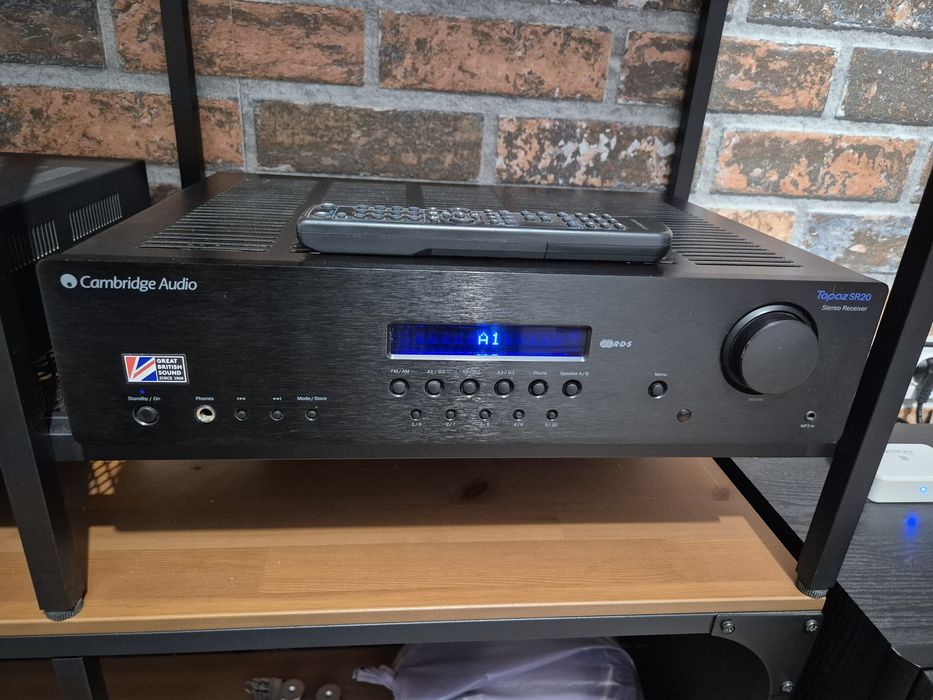 Receiver Stereo Cambridge Topaz SR20 (DAC Optic, 100W, 8Ohm)
