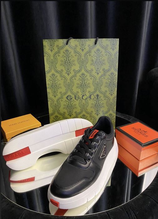 Adidasi Prada Piele naturala