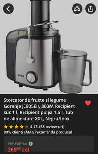 Storcator de fructe Gorenje