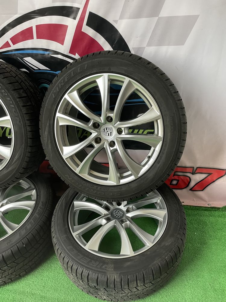 Set Jante iarna + Anvelope Pirelli Porsche Cayenne 7P 7P5 R20