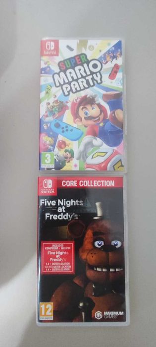 Nintendo Switch cu husa, doua jocuri si cu folie protectie ecran