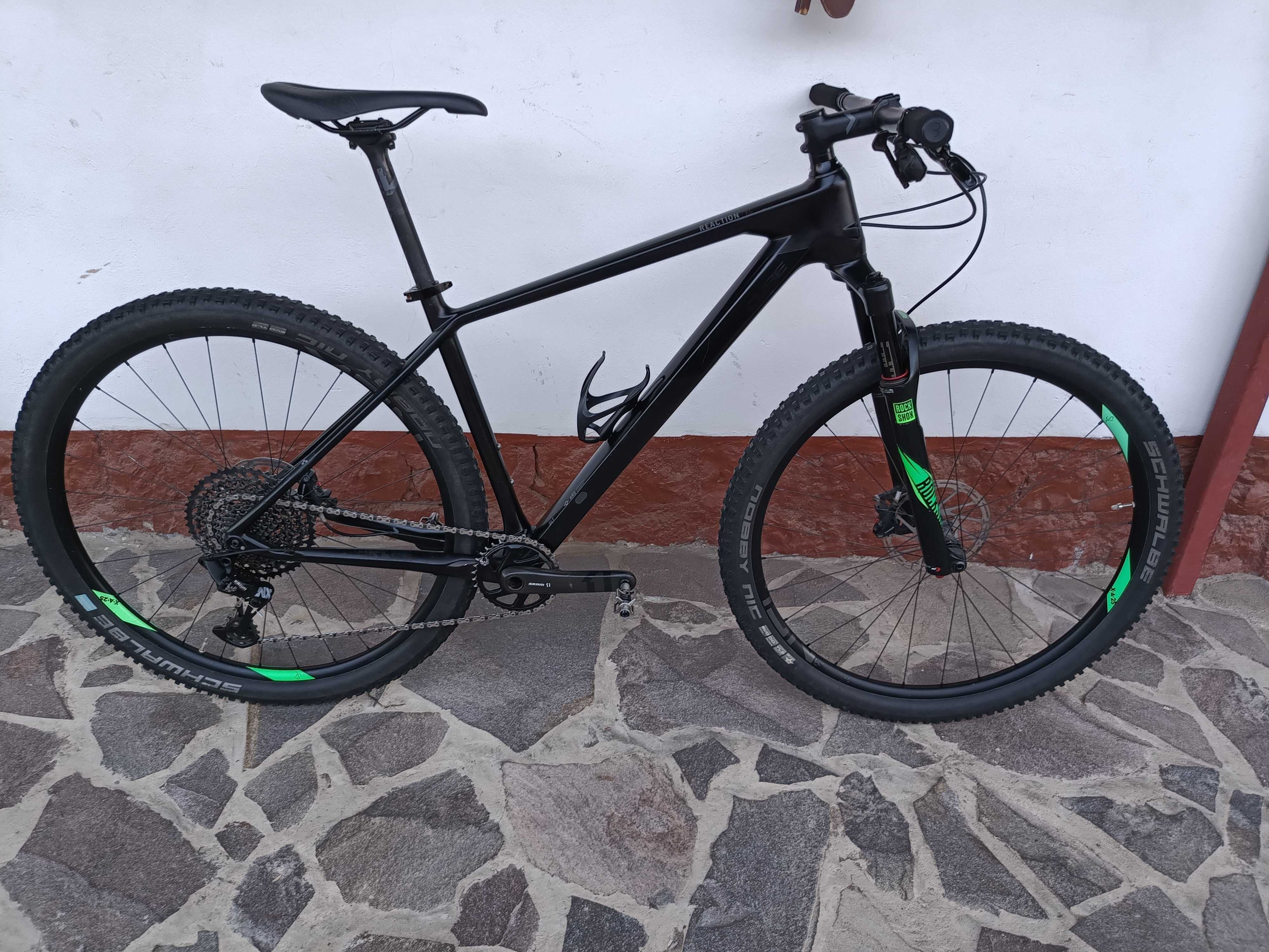 Bicicleta hardtail Cube Reaction SLT carbon 29