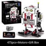 Joc constructii tip Lego STEM Smart Robot 475 pcs + motor bluetooth