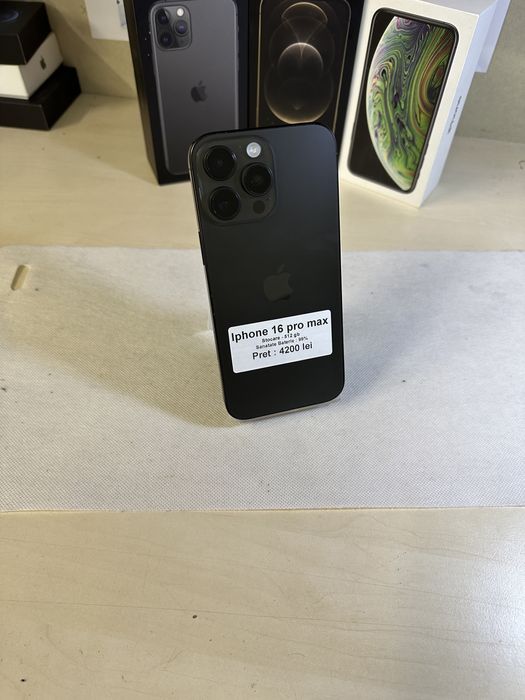 Iphone 16 pro max / 512 gb / 99% baterie