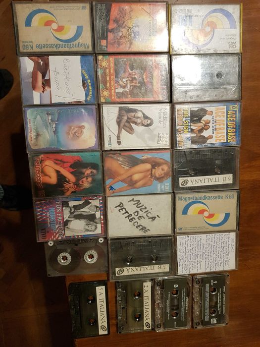 1000 Casete Audio Muzica Sony BASF AGFA ETC. Type I II Chrome IV Metal