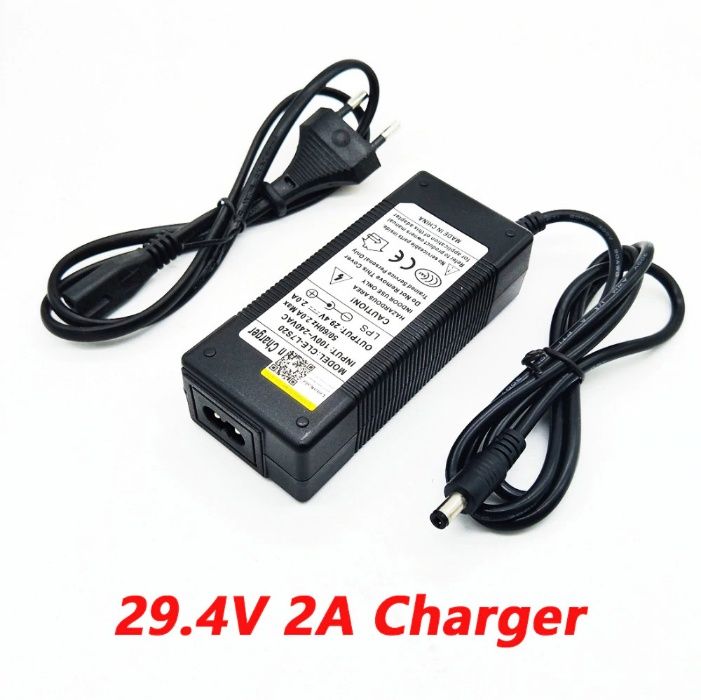 Incarcator pt.baterie de 24V/ 29.4V 2A,bicicleta,trotineta electrica