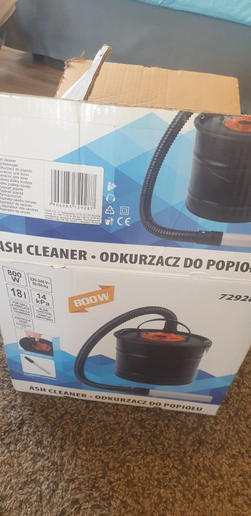 Aspirator  pentru  cenusa